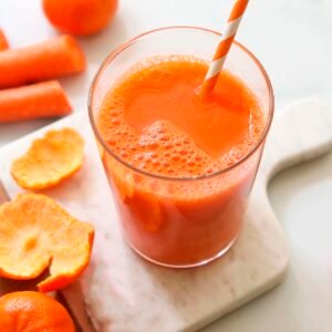 Suco de Laranja e Cenoura